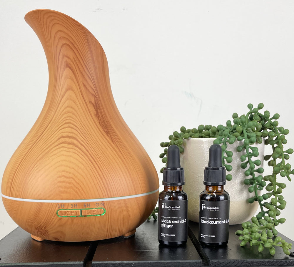 
                  
                    Aromatherapy Ultrasonic mist Diffuser - Tulip Wood Grain
                  
                