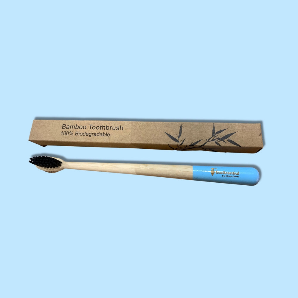 
                  
                    Bamboo Toothbrush Ecoscential Blue 
                  
                