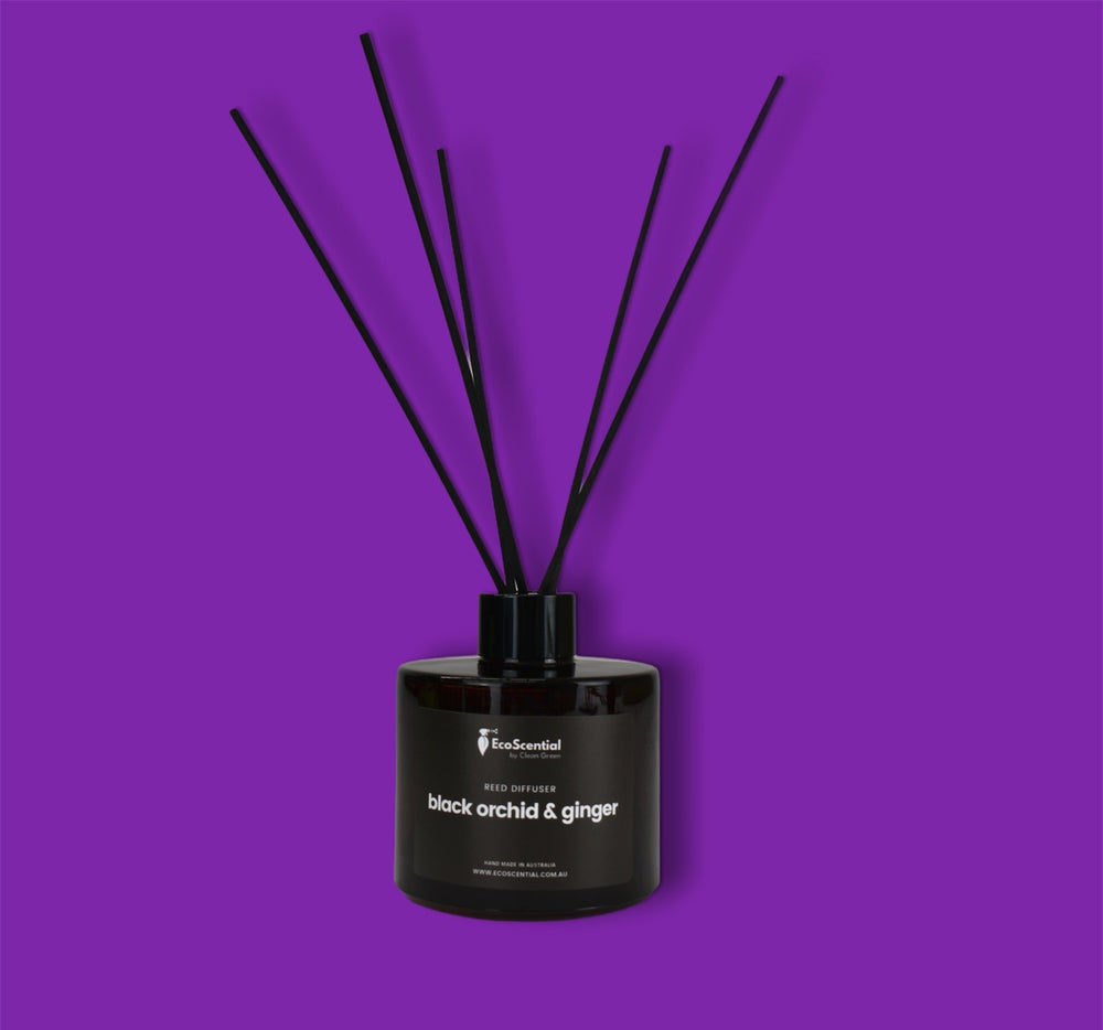 Black Orchid & Ginger Reed Diffuser - Large Ecoscential 