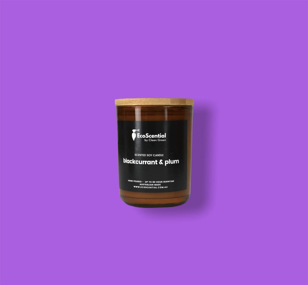 Blackcurrant & Plum XL Candle Ecoscential 