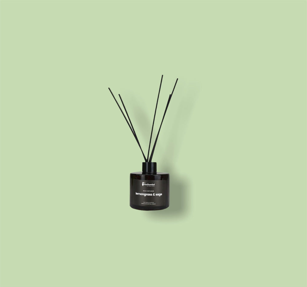 Lemongrass & Sage Reed Diffuser - Large Ecoscential 