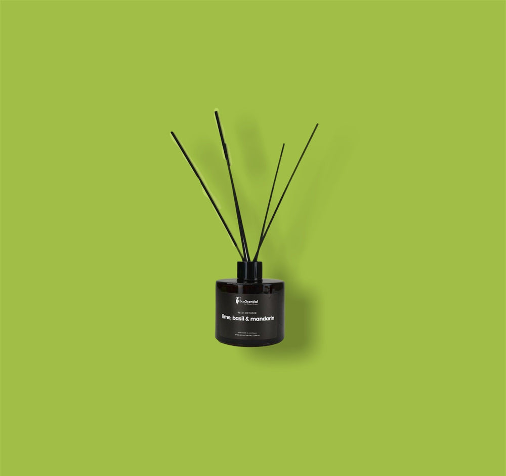 Lime Basil & Mandarin Reed Diffuser - Large Ecoscential 