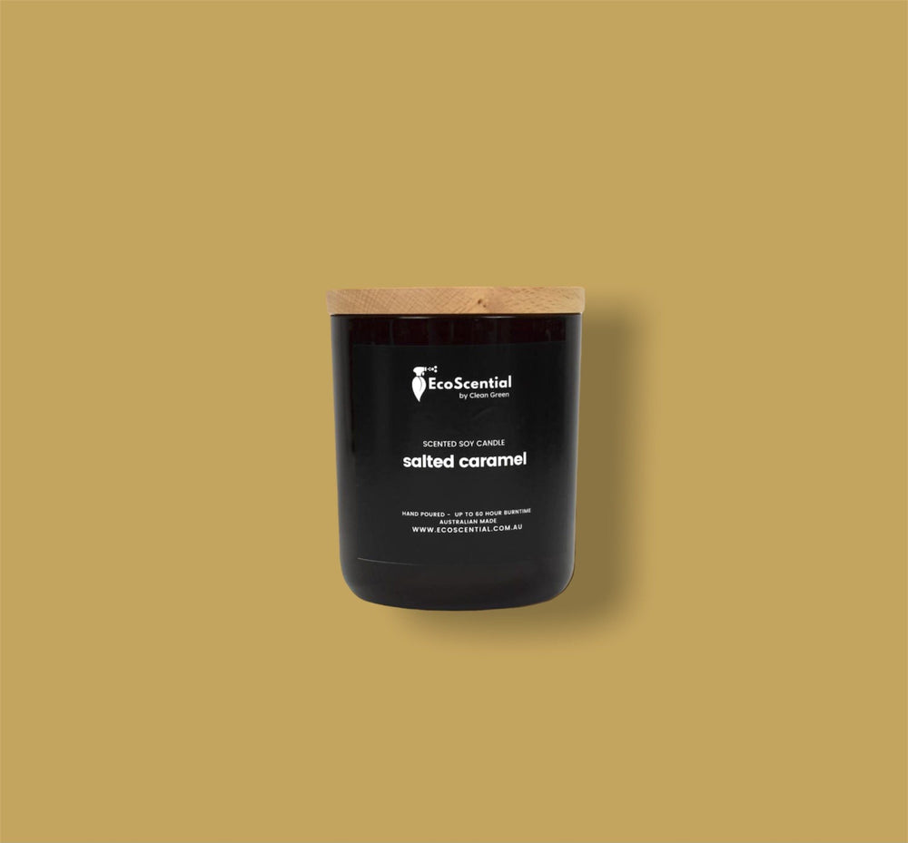 Salted Caramel Large Candle Ecoscential 