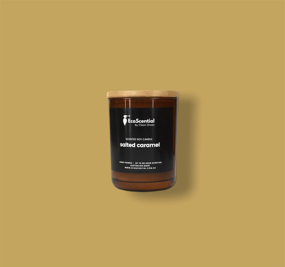 Salted Caramel XL Candle Ecoscential 